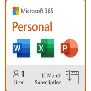 Office 365 Personal | 12-Month Subscription, 1 person | Word, Excel, PowerPoint | 1TB OneDrive cloud storage
